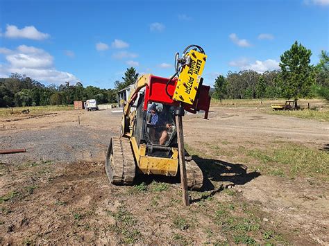 post rammer for tractor or skid steer|parmiter post rammer for sale.